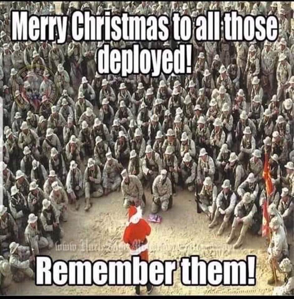 Merry Christmas to all those deployed!