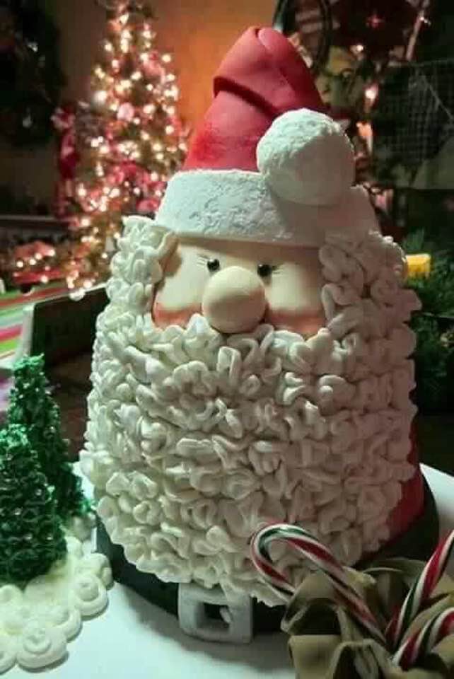 Cute Santa Cake