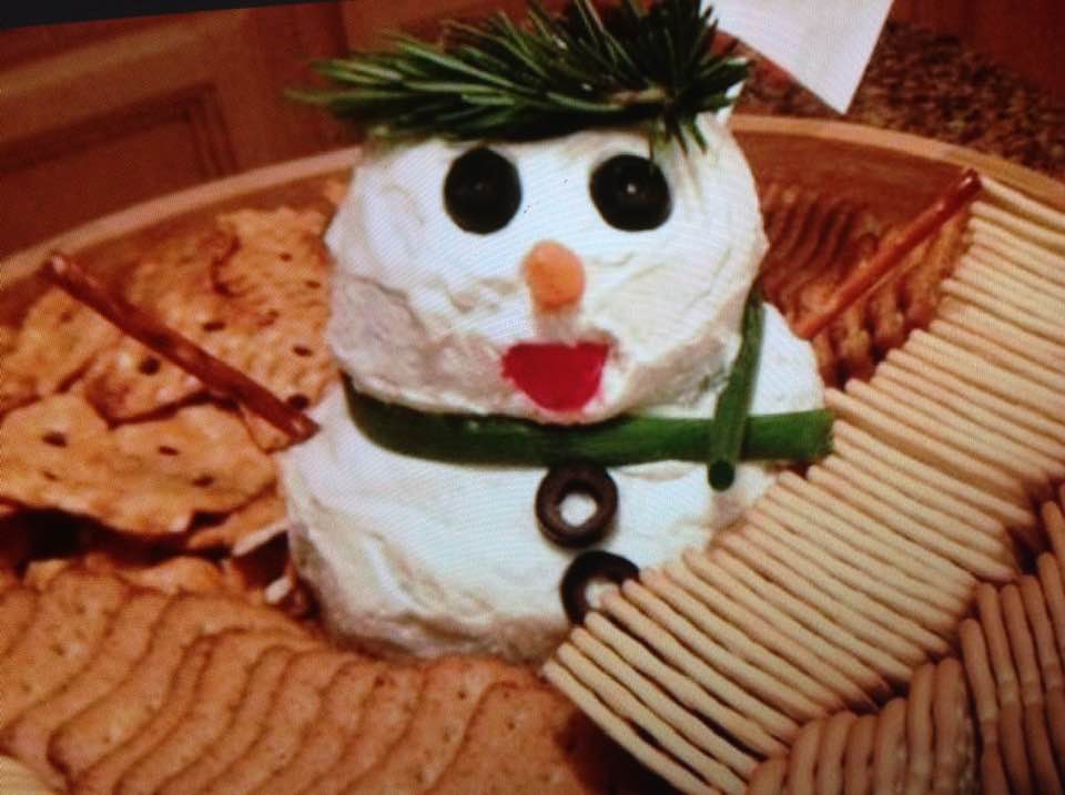Cheesy Snowman