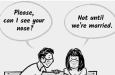 Can I see your nose???