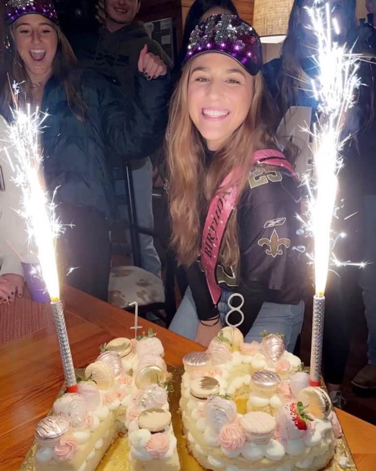 Grand Peep had her Golden “18th” Birthday at the Lodge.