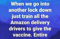 When we go into another lock down...