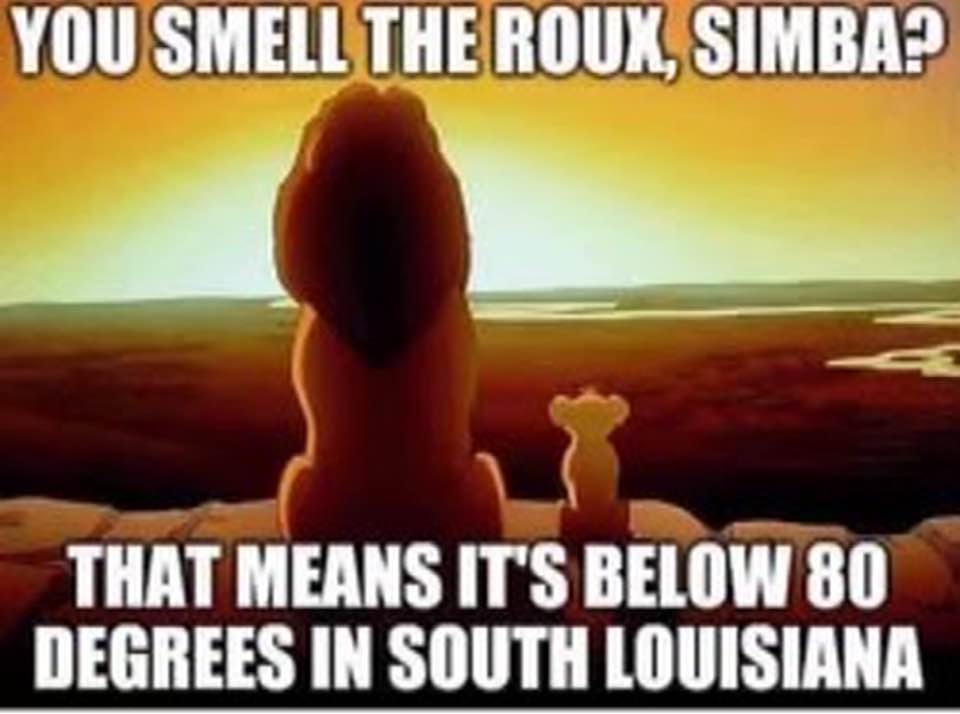 You Smell The Roux....