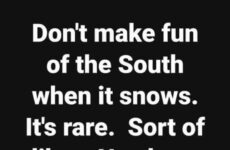 Don't make fun of the South