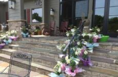 Easter decor outside