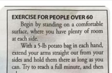 Exercise for people over 40
