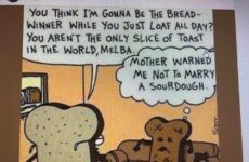 toast vs. sour dough