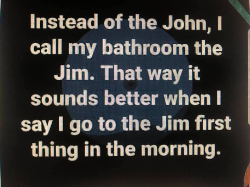 Jim not John