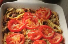 Layered Southwest Sausage Bake