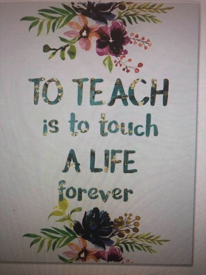 To Teach