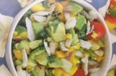 Crab Salad with Roasted Corn and Lime Vinaigrette