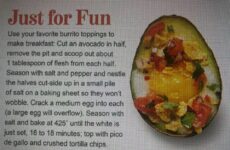 Today’s Tip is to have your Breakfast, Brunch, Lunch, Snack or Dinner rolled into one !