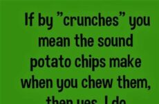 If by "Crunches" you mean