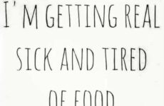 I'm getting real tired...