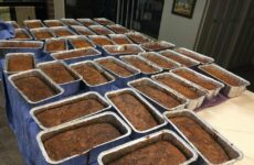 Pumpkin bread done. Yeah