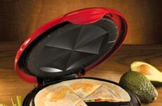 QUESADILLA MAKER and the second, TACO LAZY SUSAN.
