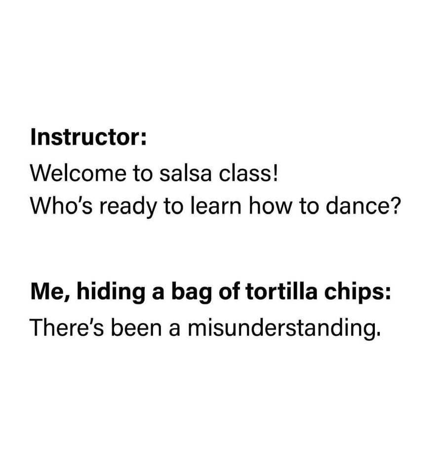 Welcome to Salsa Class!