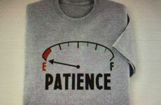 Yep that is me running on Empty Patience