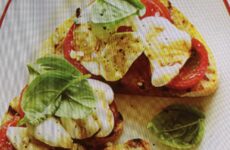 Delightful Open-Faced Caprese Sandwiches