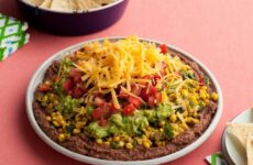 Festive Five Layer Mexican Dip
