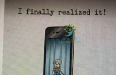 I finally realized...