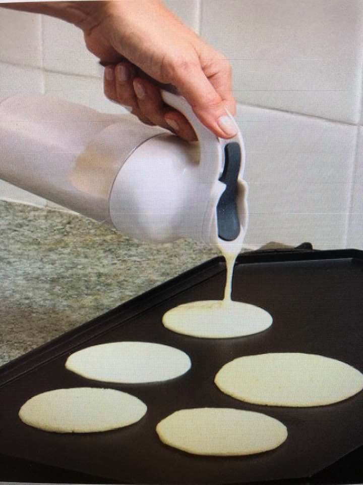 Today’s Gadget is the Syrup/Batter Dispenser!