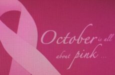 October is all about pink...