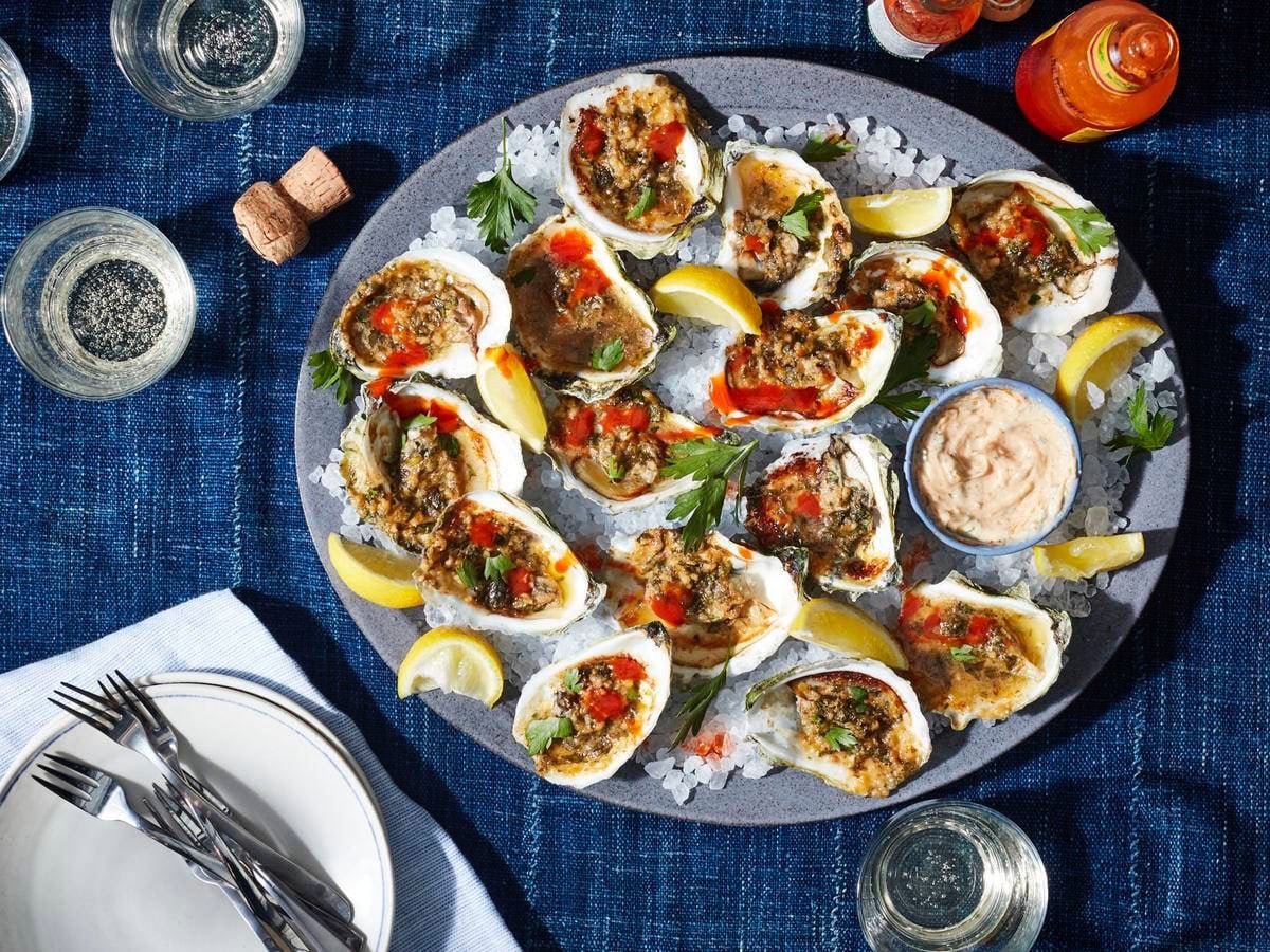 Super Savory Grilled Oysters