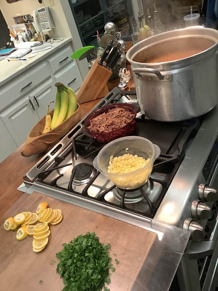 Turtle Soup in the making