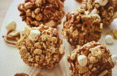 Snacky S'Mores Popcorn Balls