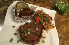 Tasty Seared Bacon-Wrapped Filet Mignons