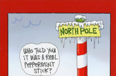 Who told you that was a candy cane????