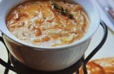 Classic French Onion Fondue