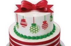 Ornament Christmas Cake