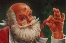 Santa says there is always time for crawfish!