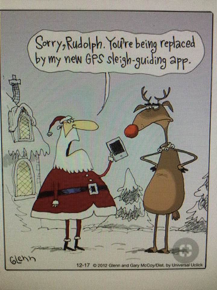 Sorry Rudolph