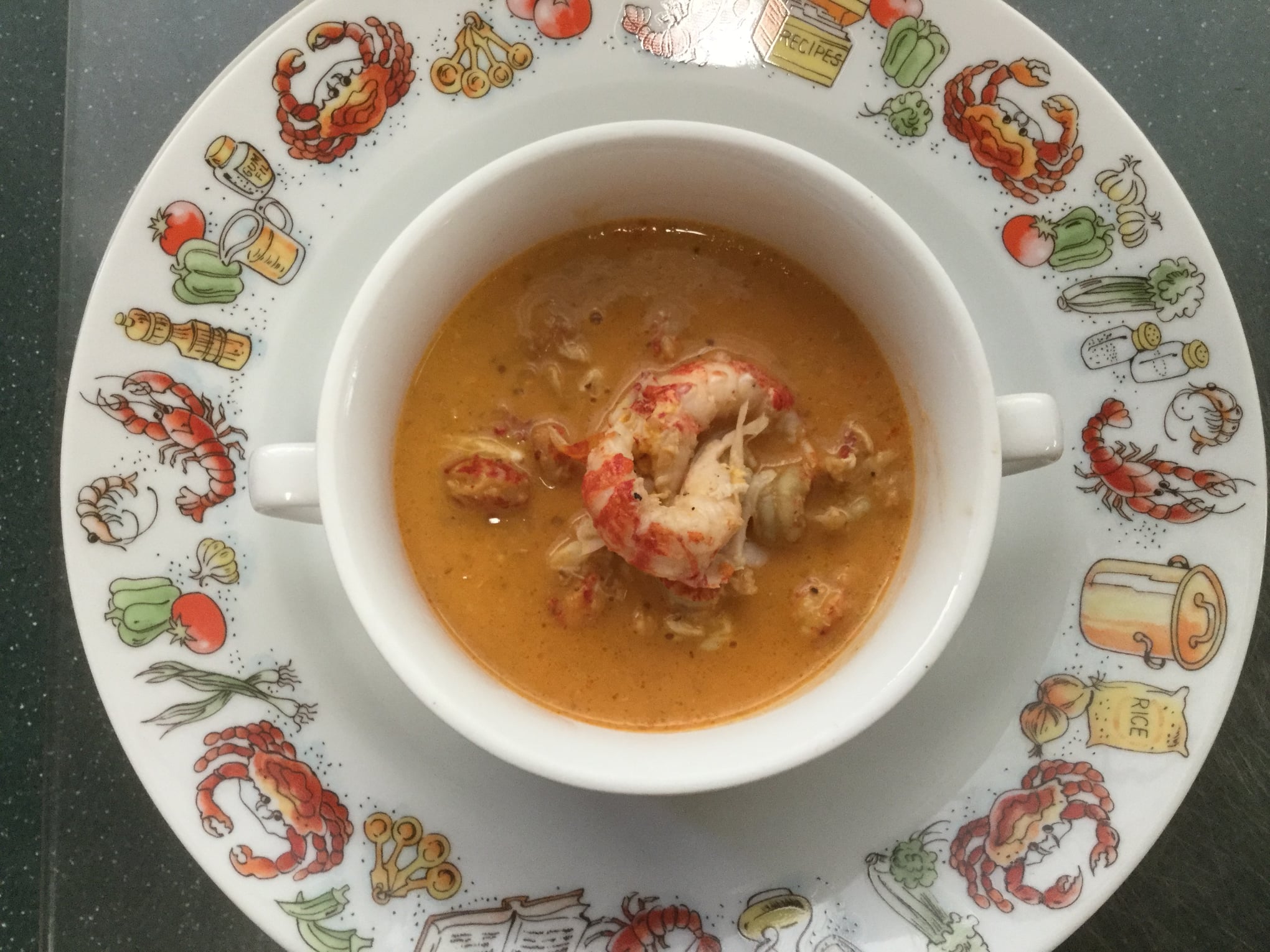 Creamy Crawfish and Lump Crabmeat Soup