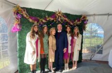 Our Granddaughters Ava Grace and Savannah had breakfast with Governor and First Lady.