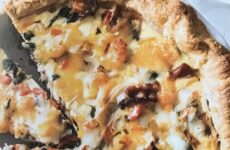 Rich and Cheesy Crawfish Quiche