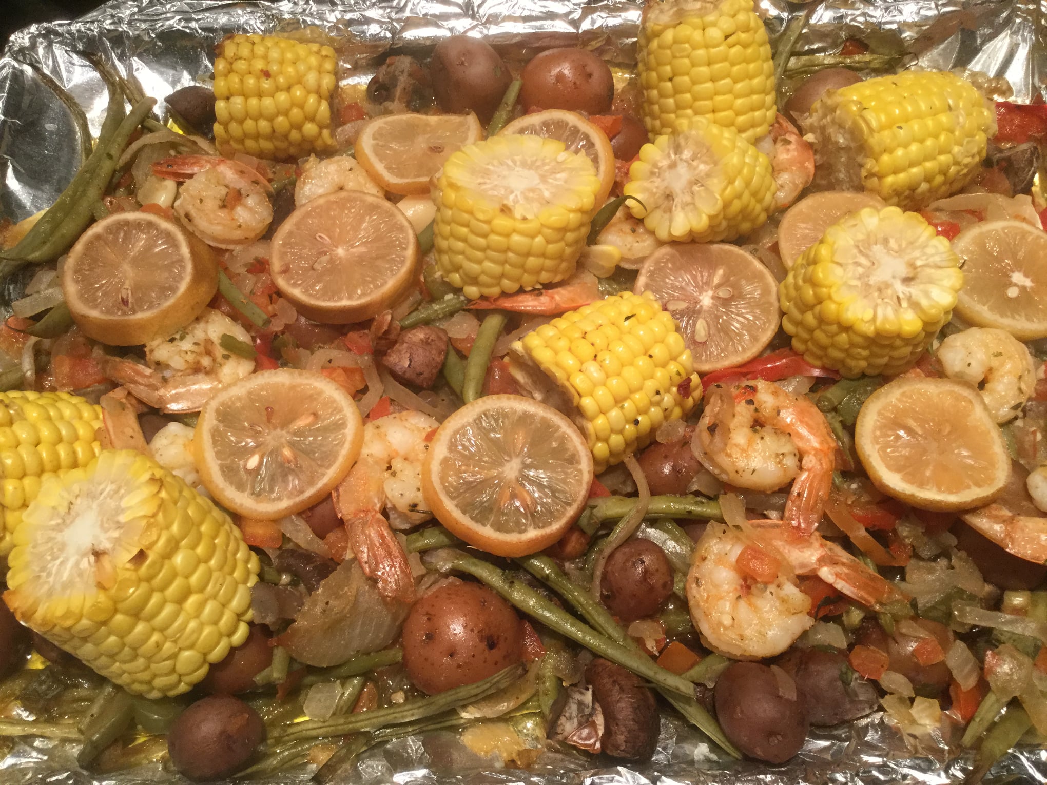 Sensational Grilled Shrimp and Veggie Foil Packets