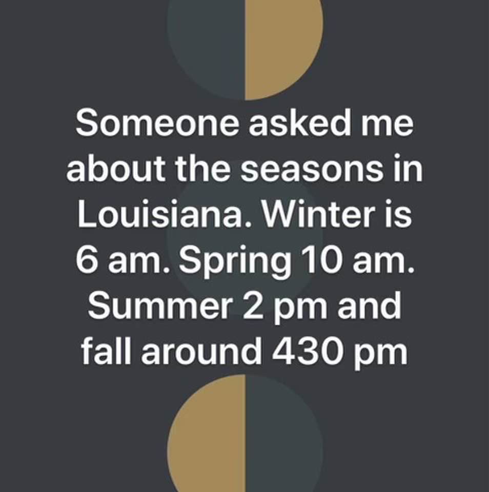 Someone asked me about the seasons...