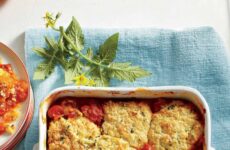 Unique Savory Tomato Cobbler