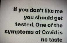 You may want to get tested