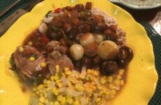 Bacon Wrapped Pork Tenderloin Topped with Drusilla's Bacon Jam