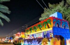 Floats at the ready.