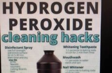 All the ways to use Hydrogen Peroxide!
