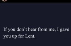 If you don't hear from me...