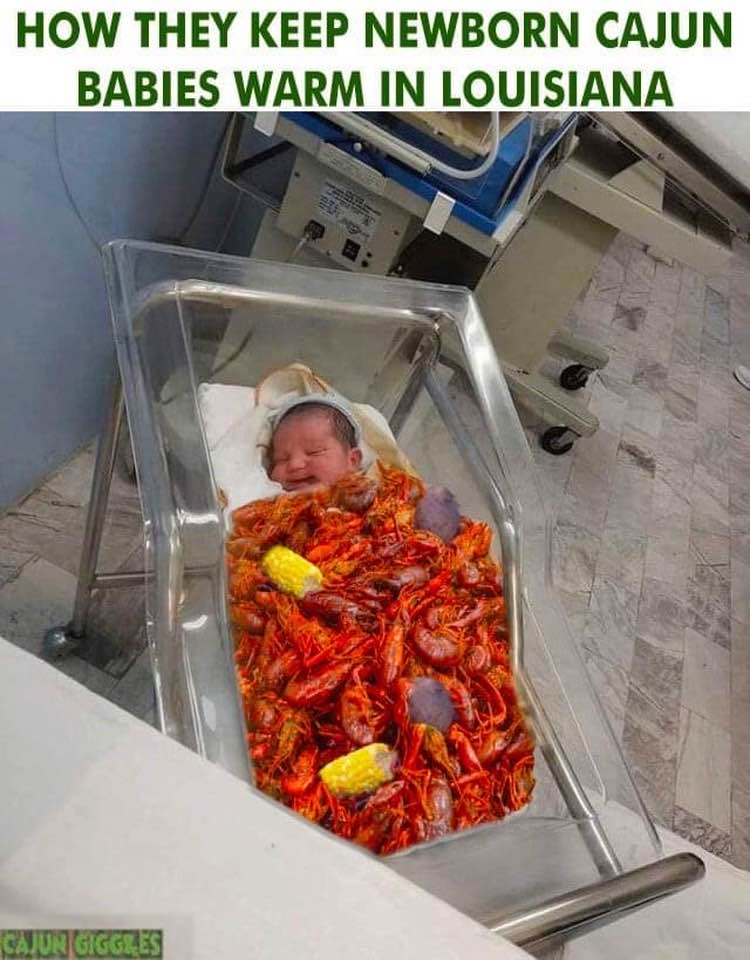 Newborns during prime Crawfish Season!