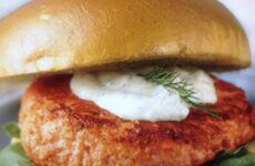 Savory Salmon Burger