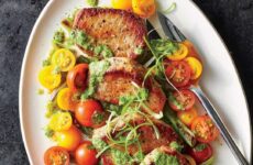 Spectacular Pork Medallions with Magic Green Sauce
